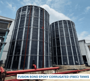 Rostfrei Steels Fusion Bond Epoxy Corrugated Tanks