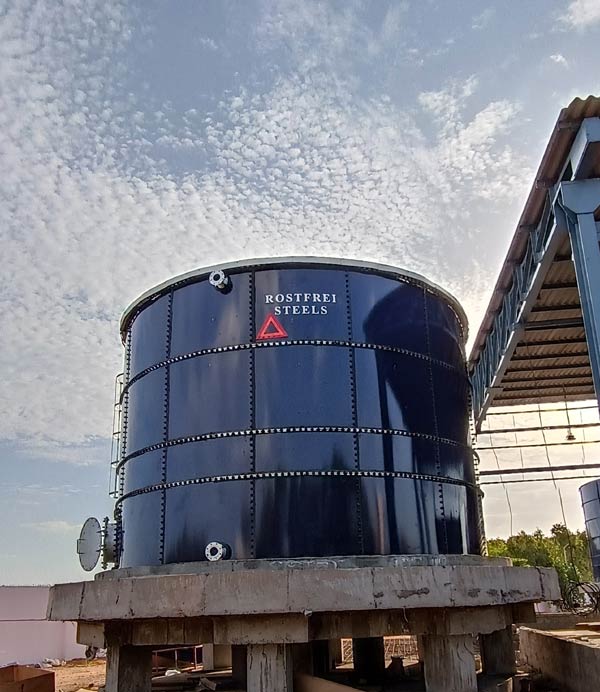 Glass Fused Steel Tank